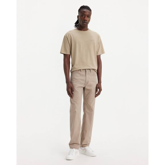 Levi's Men's 505 Regular Fit Khaki 100% Cotton Straight Leg Jeans - Size‎ 38 - Picture 1 of 13